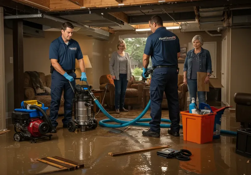 Basement Water Extraction and Removal Techniques process in Salem, IL